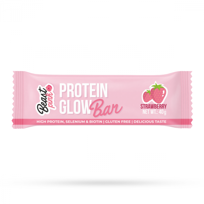 Protein GlowBar - BeastPink 40 g - Cioccolato