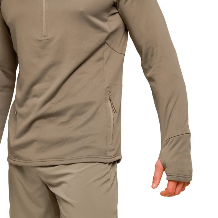 Felpa 1/2 Zip Pulse Running Vetiver - GymBeam XL