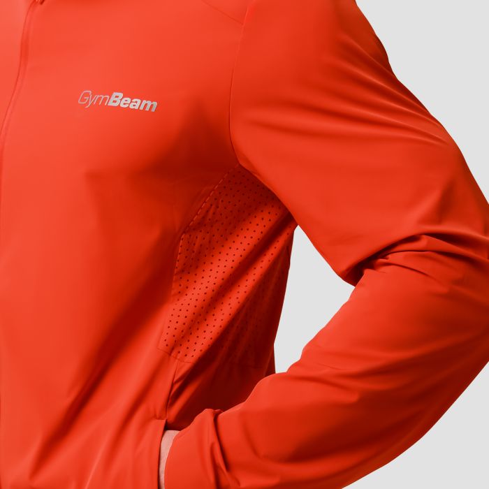 Giacca Pulse Running Orange - GymBeam S