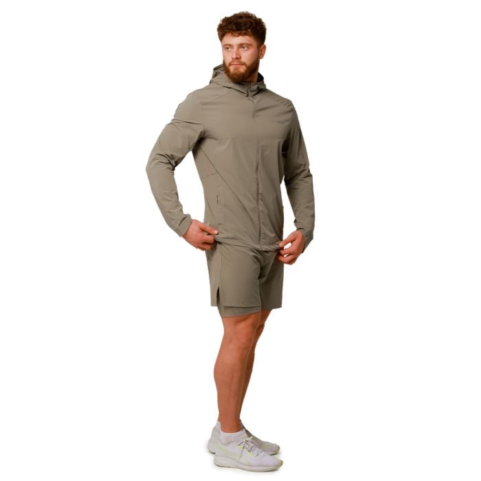 Giacca Pulse Running Vetiver - GymBeam XXL