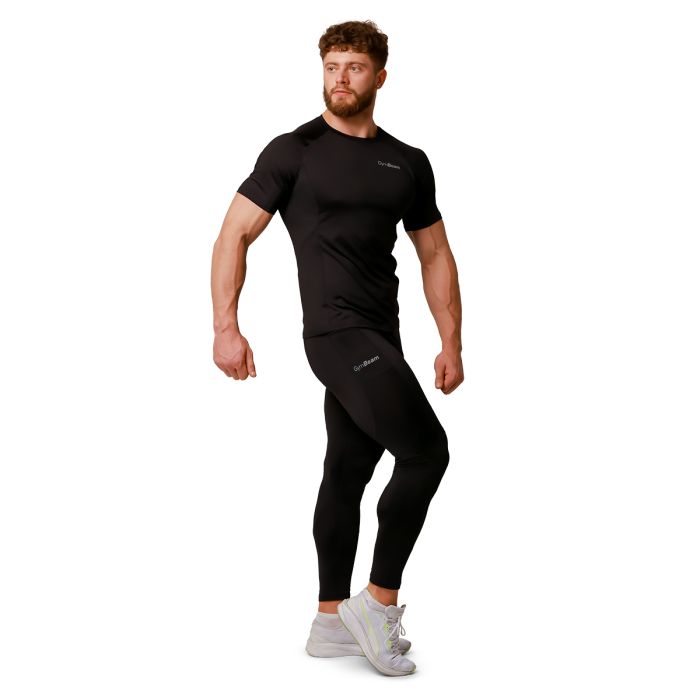 Leggings Pulse Running Black - GymBeam L