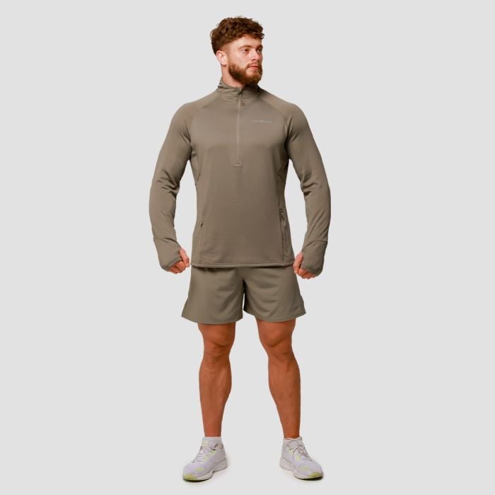 Pantaloncini 2in1 Pulse Running Vetiver - GymBeam XXL