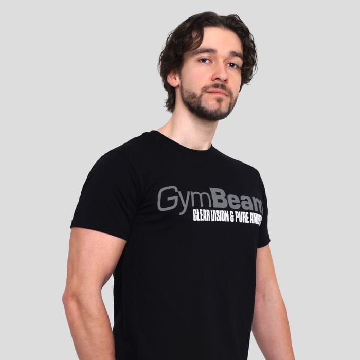 Maglietta Pure Ambition Black - GymBeam XXL