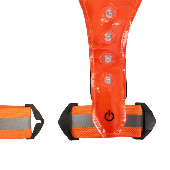 Sport Vest Riflettente Orange - GymBeam single_variant