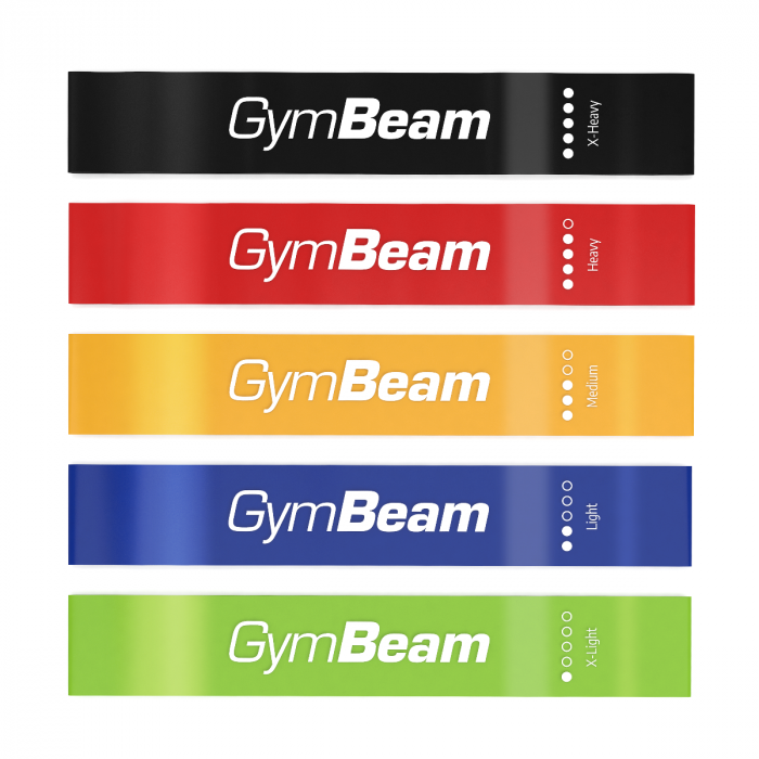 Set di 5 Fasce di Resistenza - GymBeam single_variant