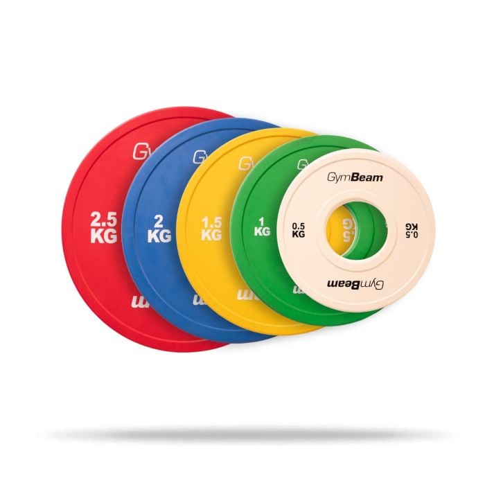 Disco in Gomma Fractional 51 mm - GymBeam 0.5 kg