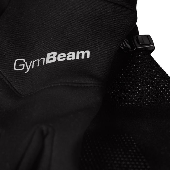 Guanti da Corsa Unstoppable Black - GymBeam M/L