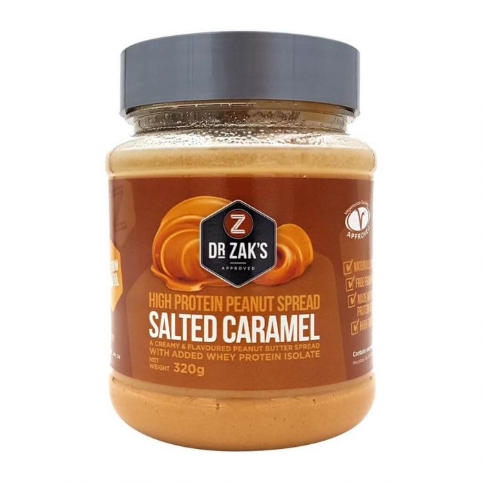 Peanut Butter High Protein Peanut Spread 320 g - Dr Zaks