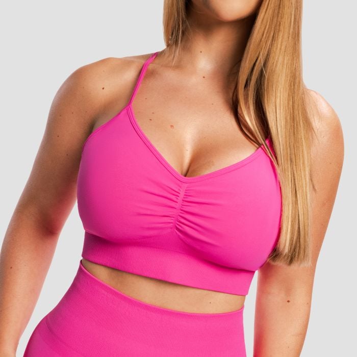 Reggiseno Sportivo Sculpt Seamless Rose - GymBeam M