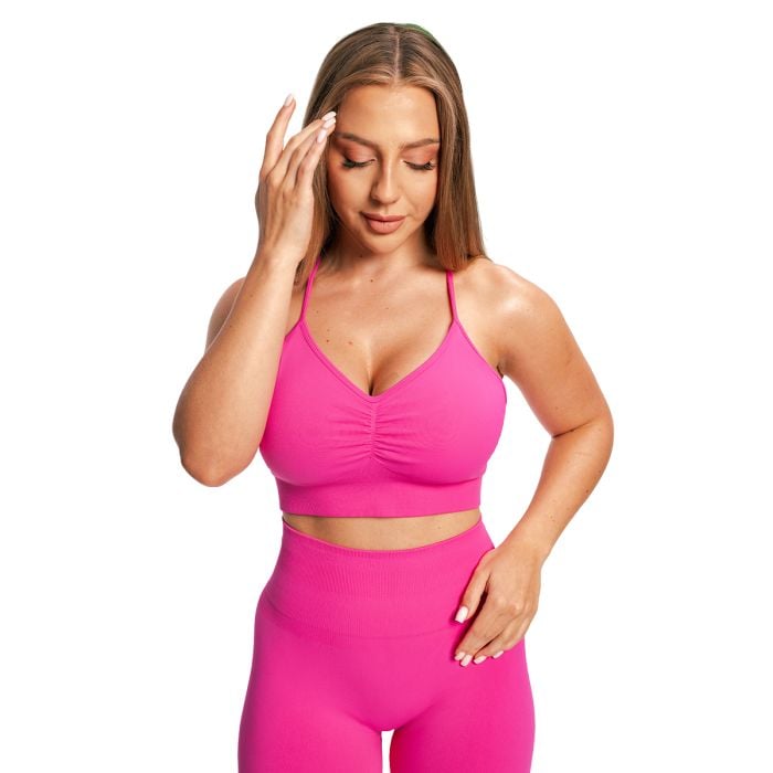 Reggiseno Sportivo Sculpt Seamless Rose - GymBeam M