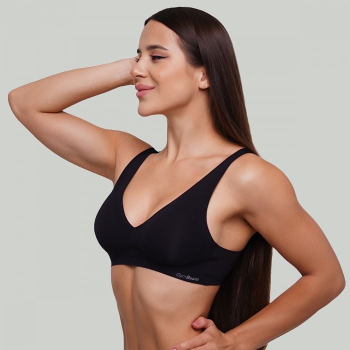 Reggiseno Seamless Black - GymBeam L