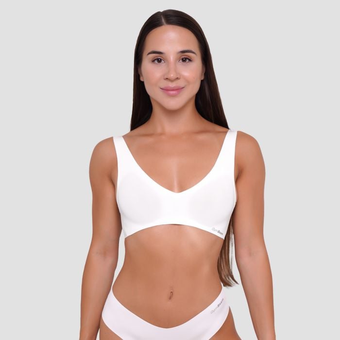 Reggiseno Seamless Chalk - GymBeam XL