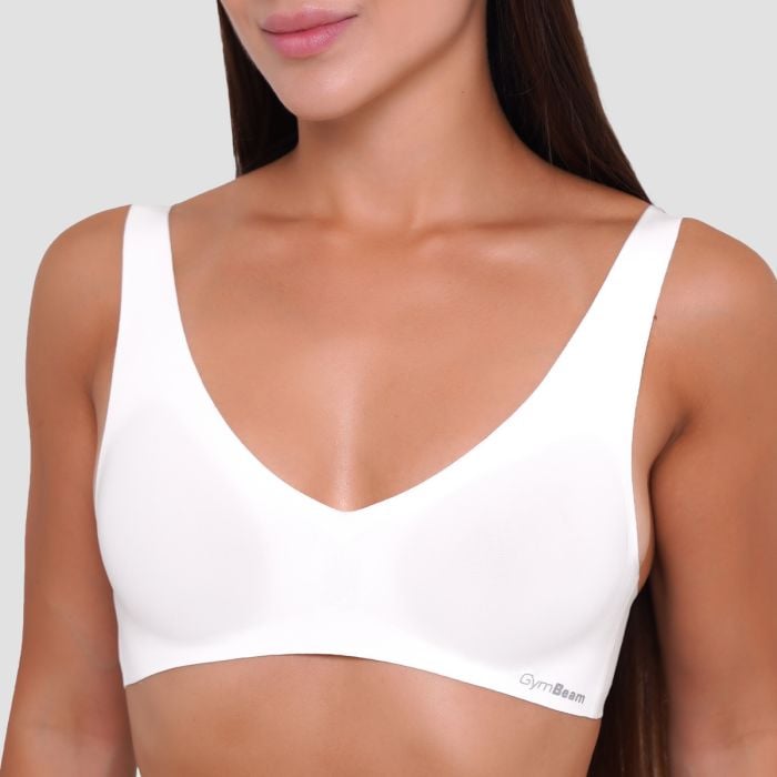 Reggiseno Seamless Chalk - GymBeam XL