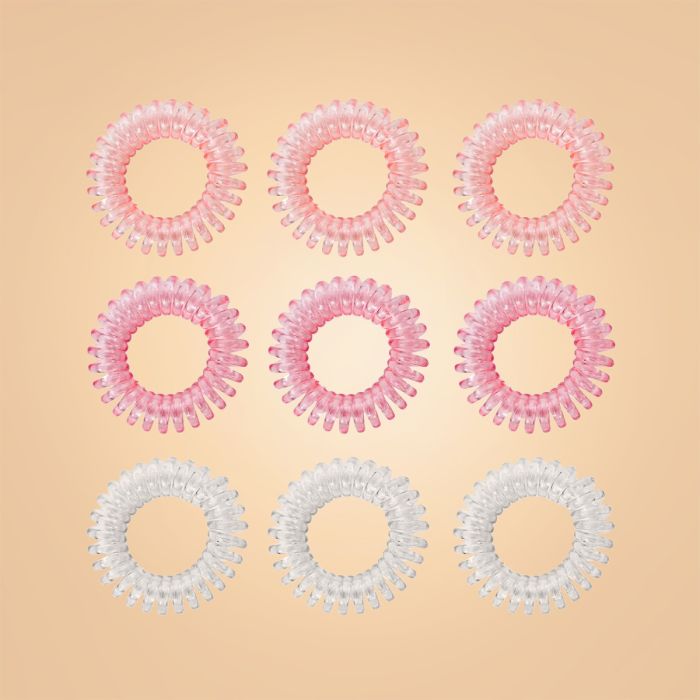 Set di Elastici per Capelli a Spirale Pink - BeastPink singola_variante