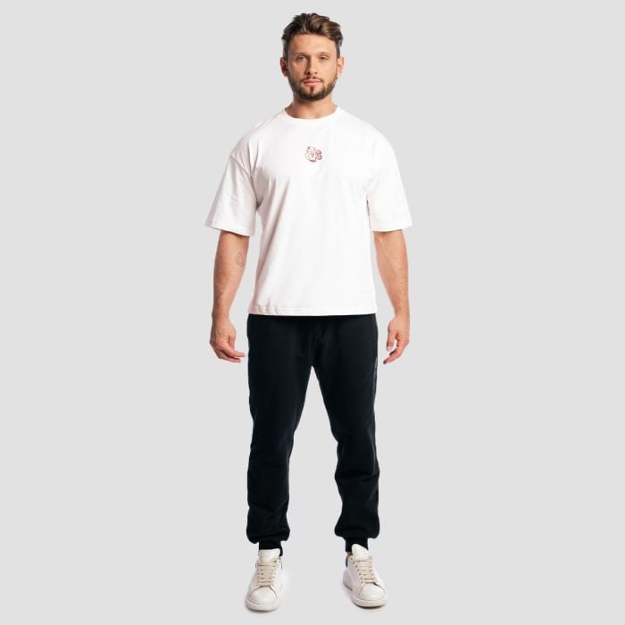 T-Shirt Boxy Shaker White - GymBeam L
