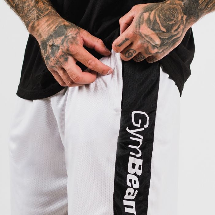 Pantaloncini da Uomo Vertical White - GymBeam M