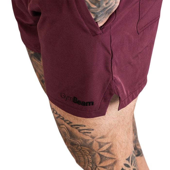 Pantaloncini TRN Eggplant - GymBeam XXXL