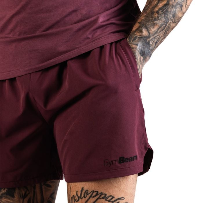Pantaloncini TRN Eggplant - GymBeam XXXL