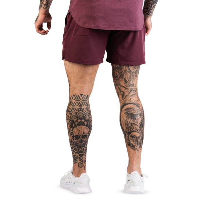 Pantaloncini TRN Eggplant - GymBeam XXXL