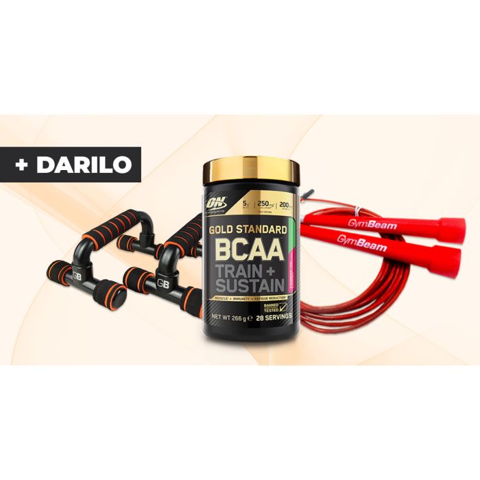 Gold Standard BCAA Train Sustain - Optimum Nutrition Lampone