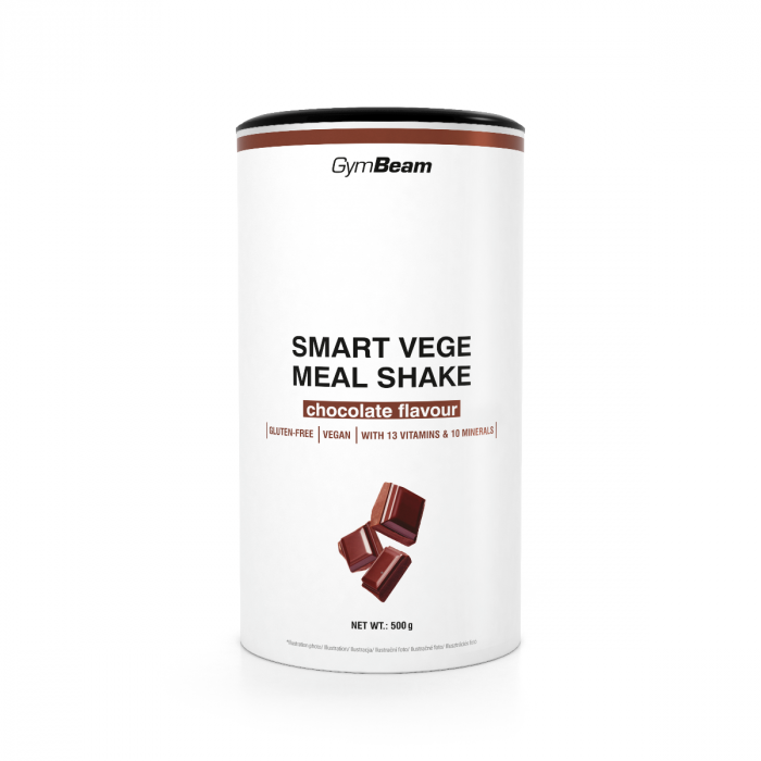 Smart Vege Meal Shake - GymBeam 500 g - Cioccolato