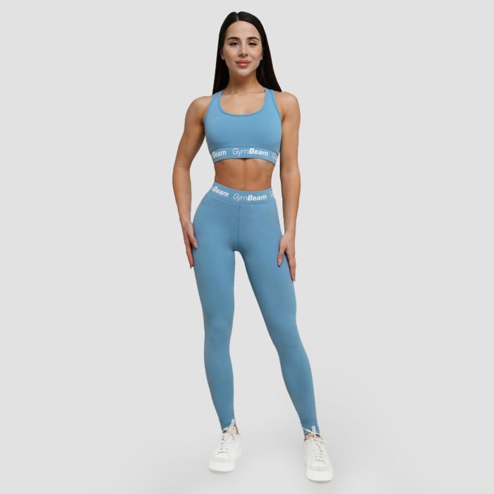 Reggiseno Sportivo da Donna Simple Steel Grey - GymBeam XL