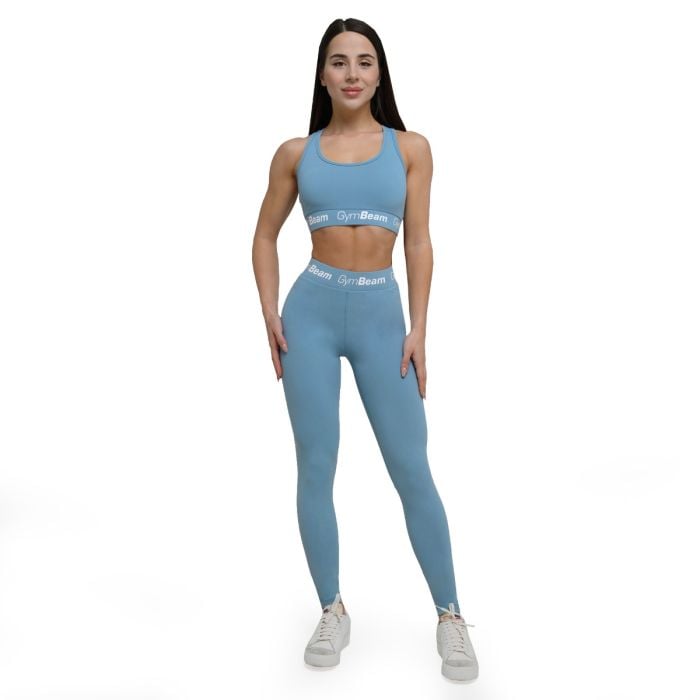 Leggings da Donna Simple Steel Grey - GymBeam L