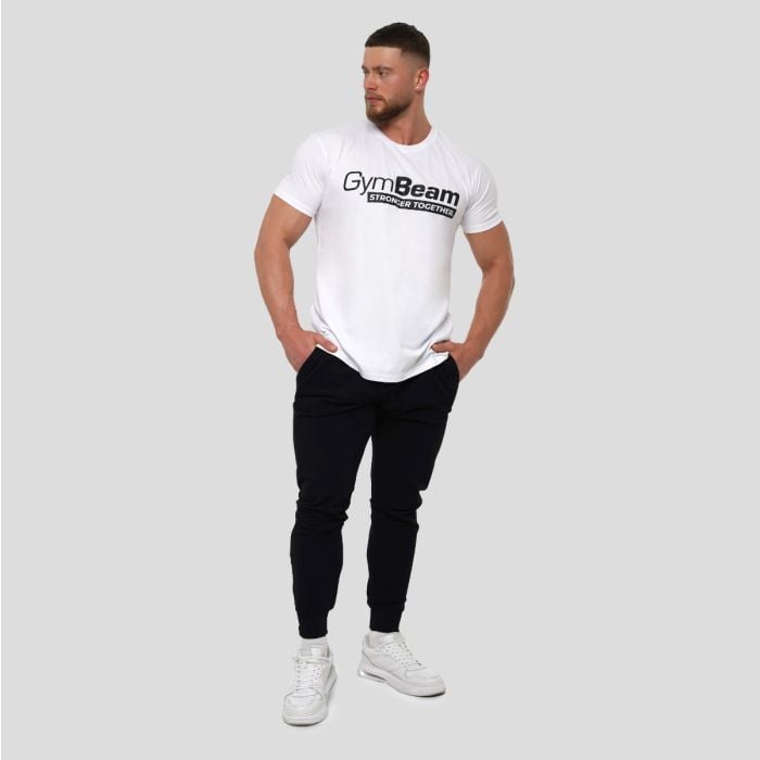 T-shirt Stronger Together White - GymBeam L