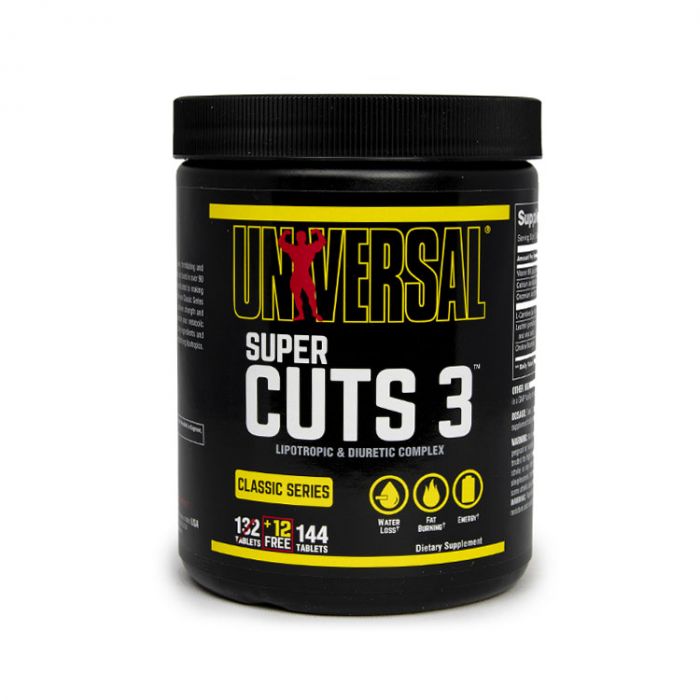 Super Cuts 3 Fat Burner - Universal Nutrition