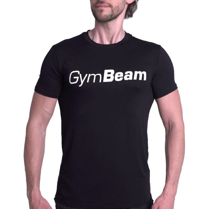 T-Shirt Essence Black - GymBeam L