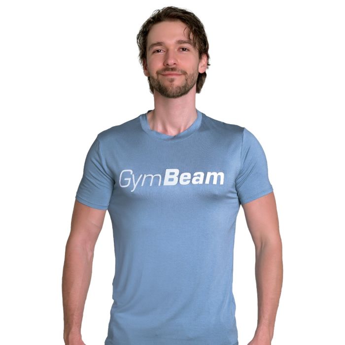 T-Shirt Essence Blue - GymBeam L
