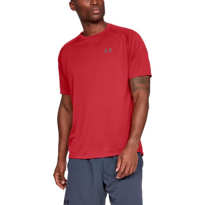 Tech SS Tee 2.0 Red - Under Armour