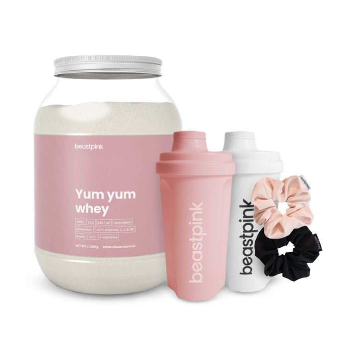 Proteine Yum Yum Whey - BeastPink 30 g - Strawberry Splash