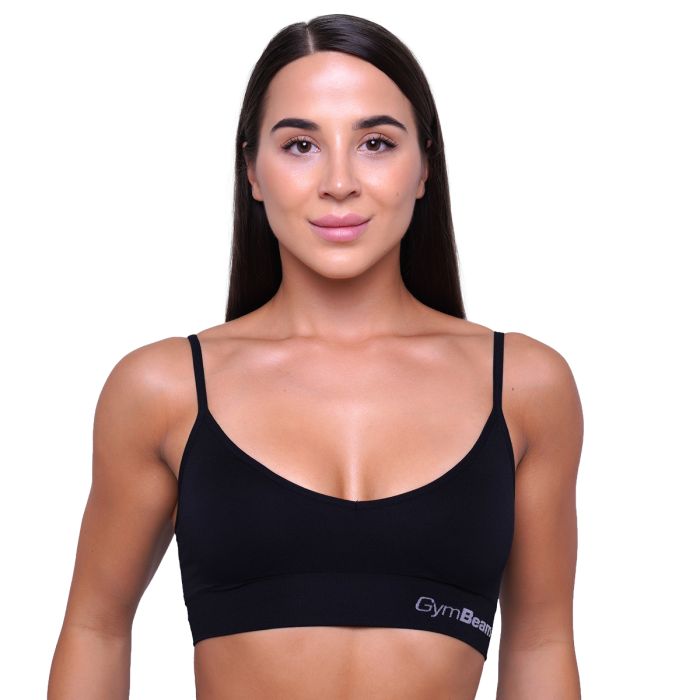 Reggiseno Sportivo Triangle Black - GymBeam M