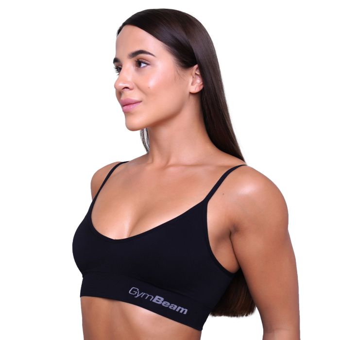 Reggiseno Sportivo Triangle Black - GymBeam M