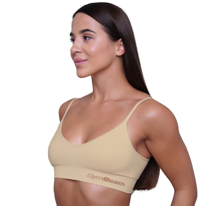 Reggiseno Sportivo Triangle Nude - GymBeam S