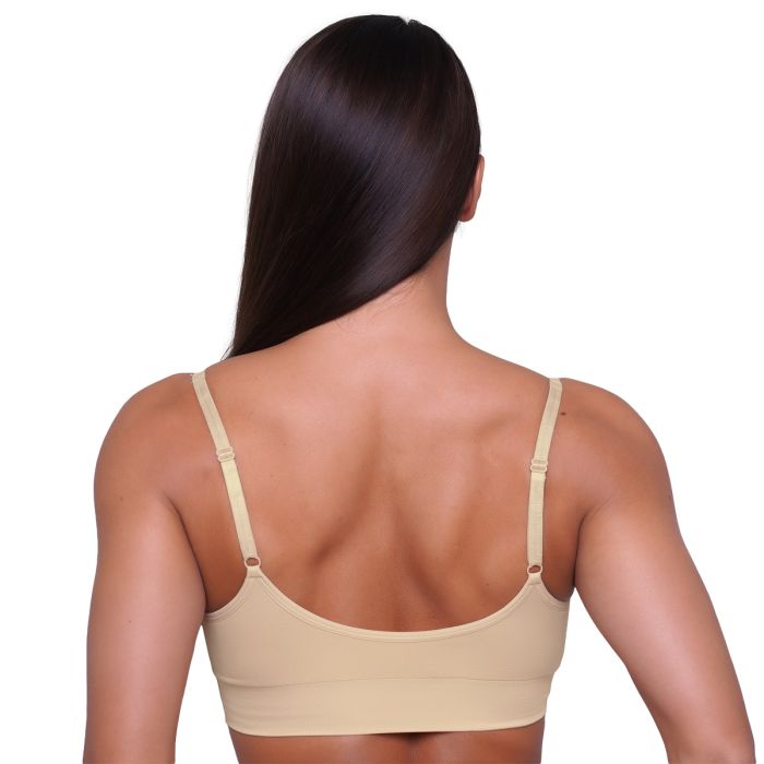 Reggiseno Sportivo Triangle Nude - GymBeam S