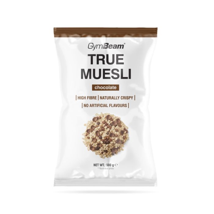 True Muesli - GymBeam 500 g - Cioccolato