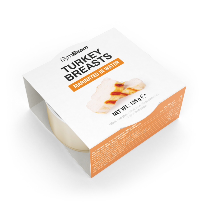 Petto di Tacchino Marinato in Acqua - GymBeam 155 g