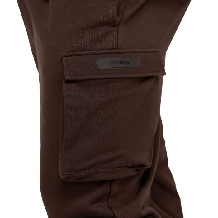 Pantaloni Sportivi Utility Brown - GymBeam L