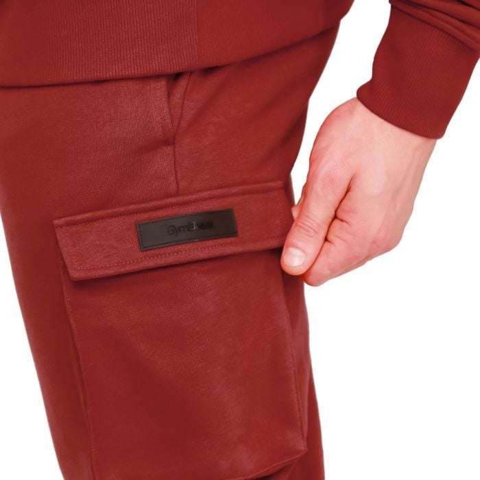 Pantaloni Sportivi Utility Red - GymBeam M