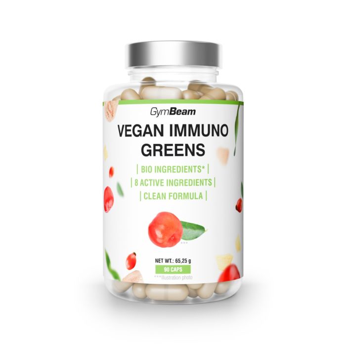 Vegan Immuno Greens - GymBeam 90 cps