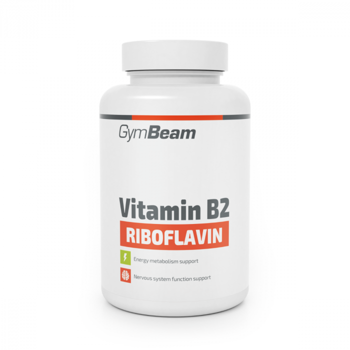 Vitamina B2 (Riboflavina) - GymBeam 90 cps
