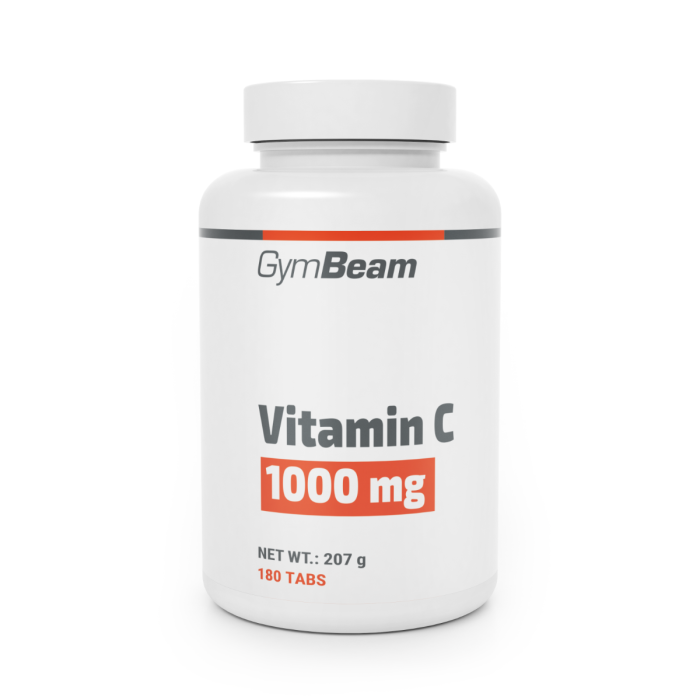 Vitamina C 1000 mg - GymBeam 180 cpr