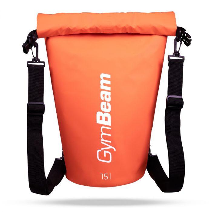 Borsa Impermeabile Dry Bag Orange 15 l - GymBeam single_variant