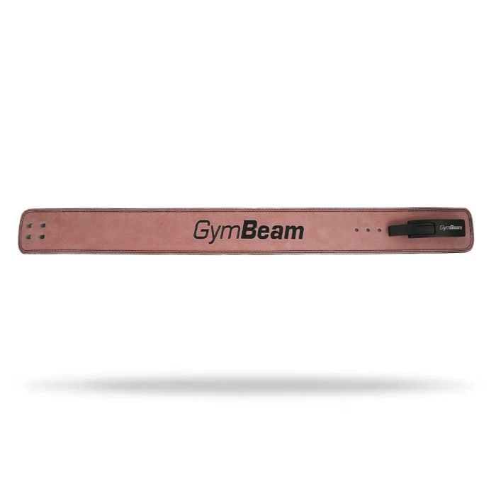 Cintura da Powerlifting LEVER Pink - GymBeam XS