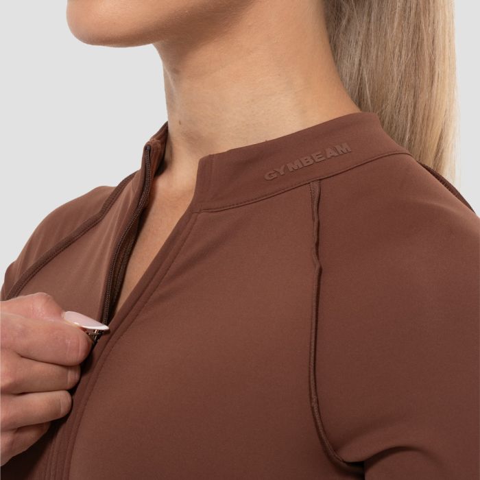 Tuta Intera Lunga Cosmo Brown- GymBeam L