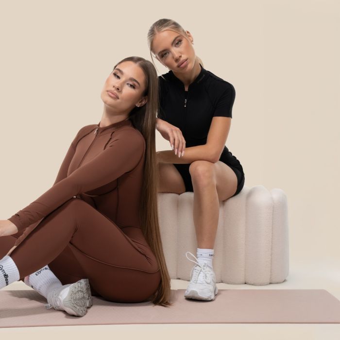 Tuta Intera Lunga Cosmo Brown- GymBeam L