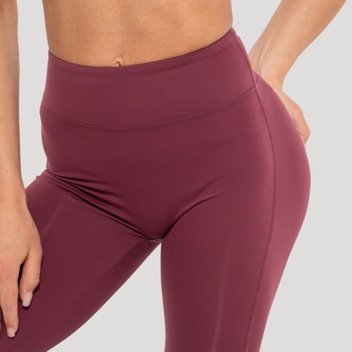 Leggings da Donna Flow Wine - GymBeam S