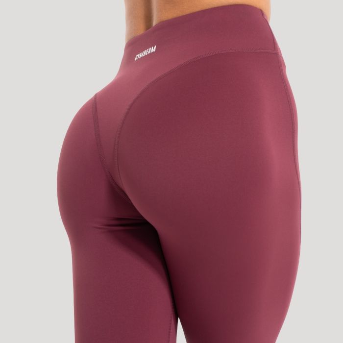 Leggings da Donna Flow Wine - GymBeam S